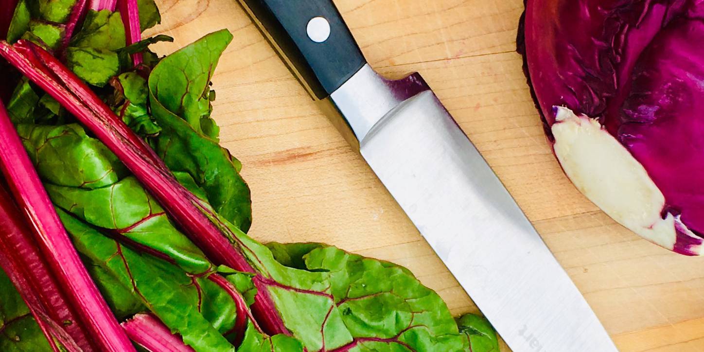 Sautéed Purple Greens