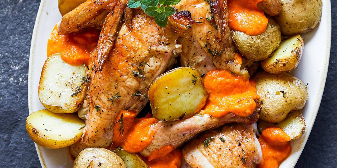 Grilled Chicken Romesco [BN]