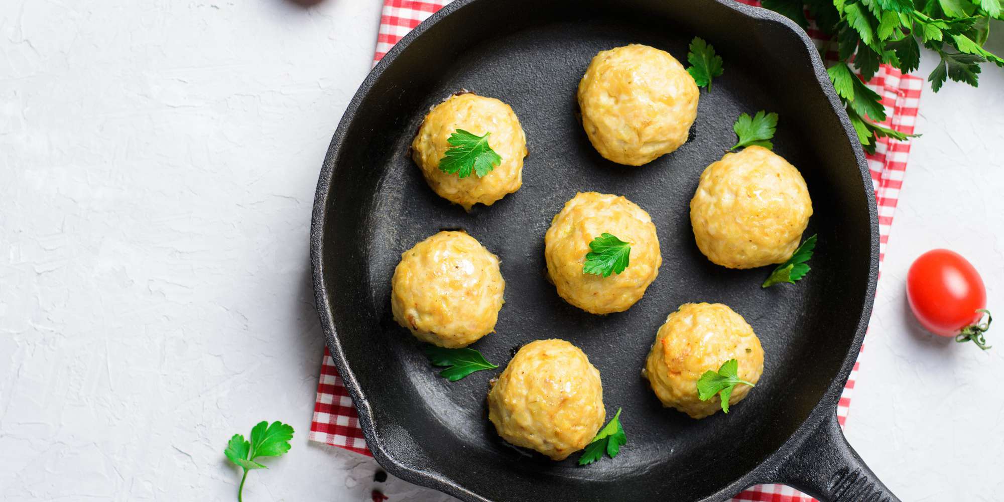 Chicken Meatballs with Ginger & Lemongrass