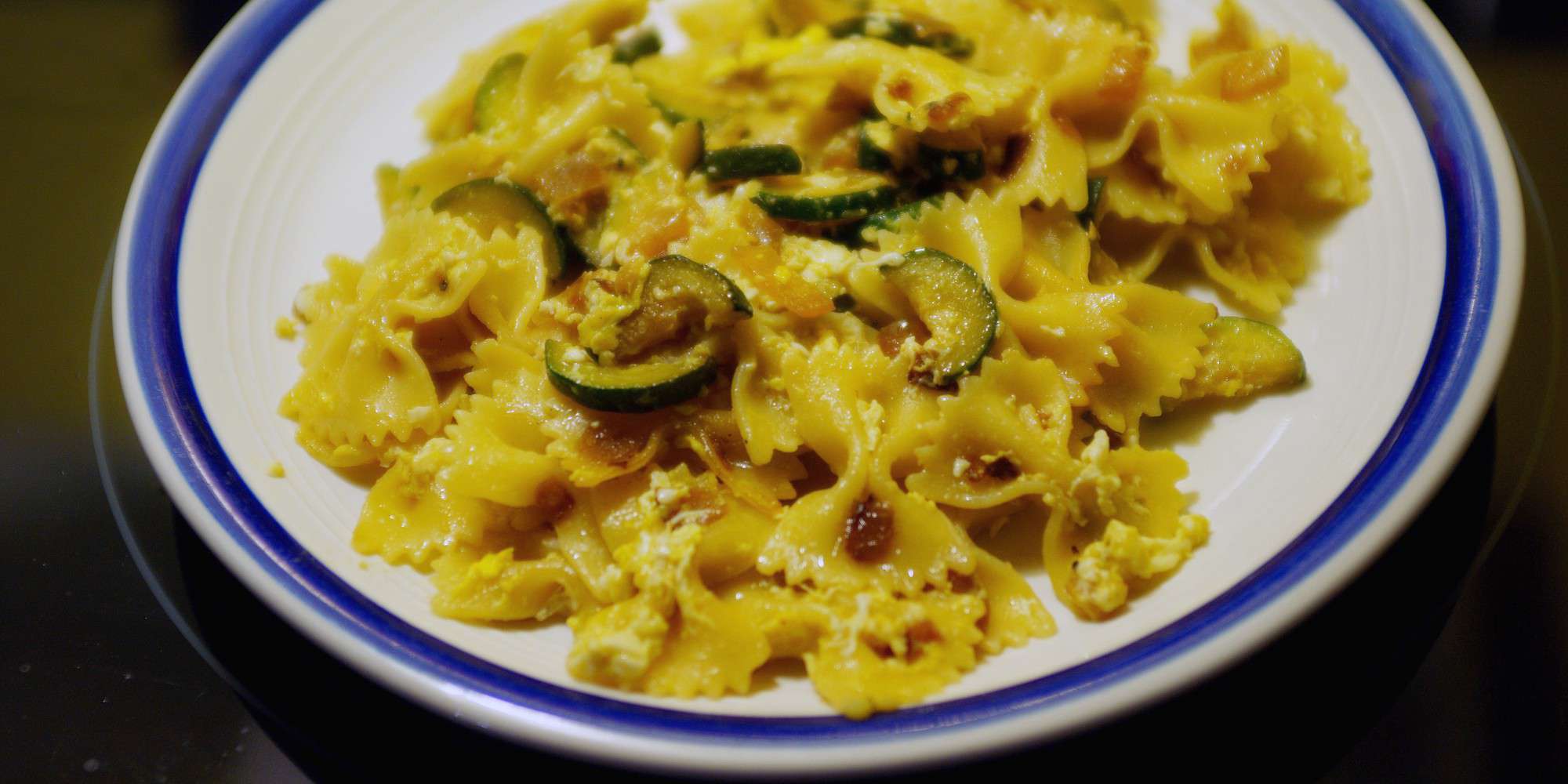 Pasta with Zucchini and Egg