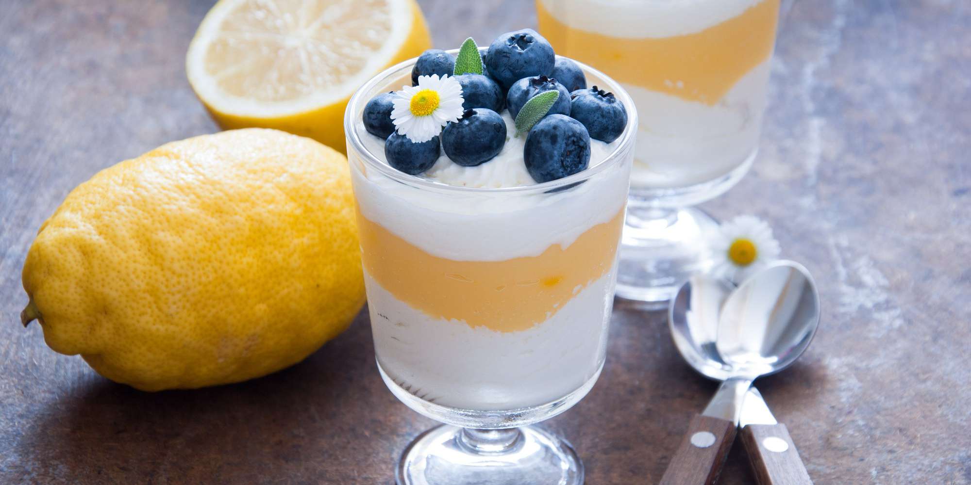 Lemon Blueberry Yogurt Parfait