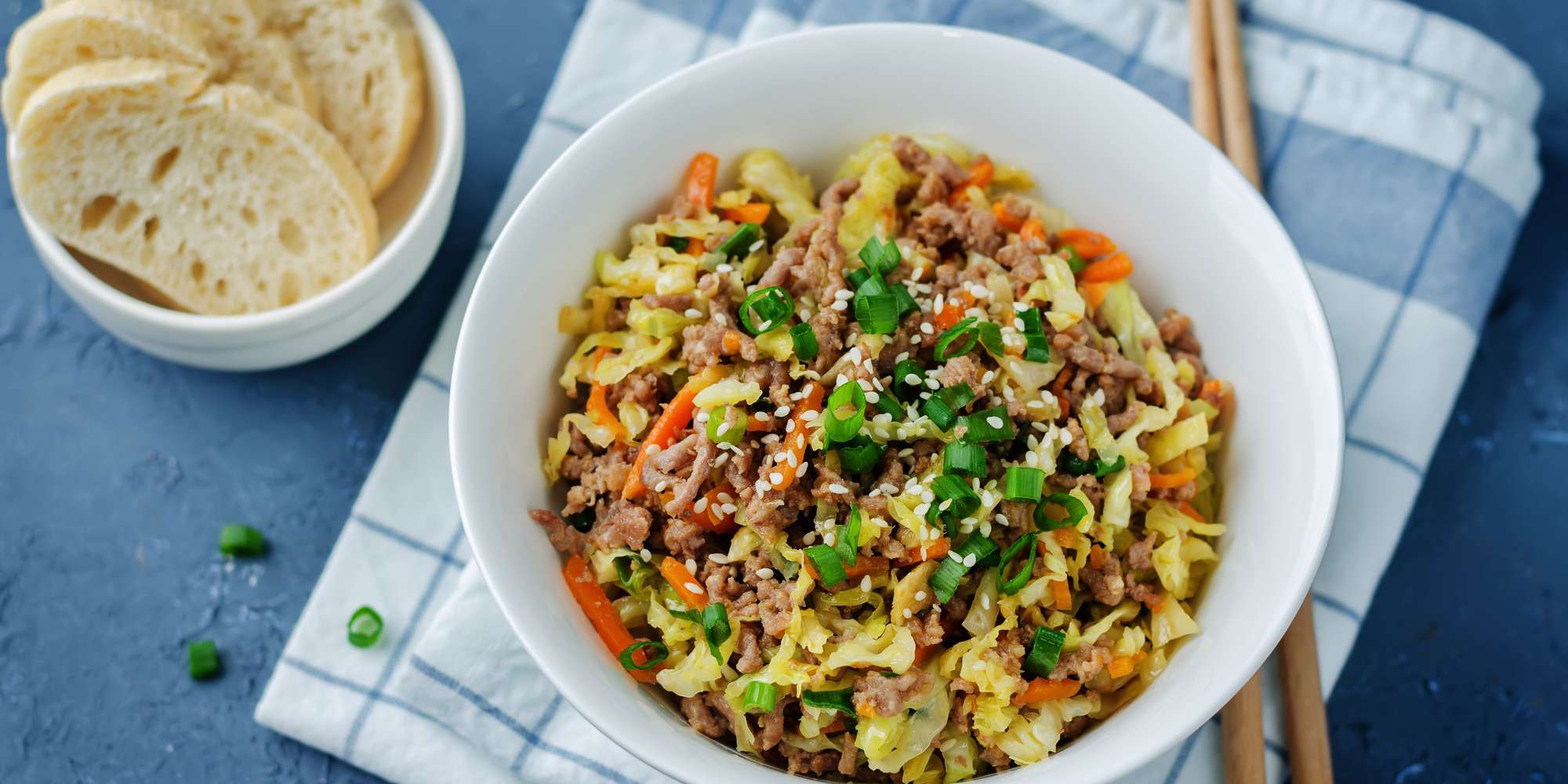 Keto Asian Cabbage Stir-Fry