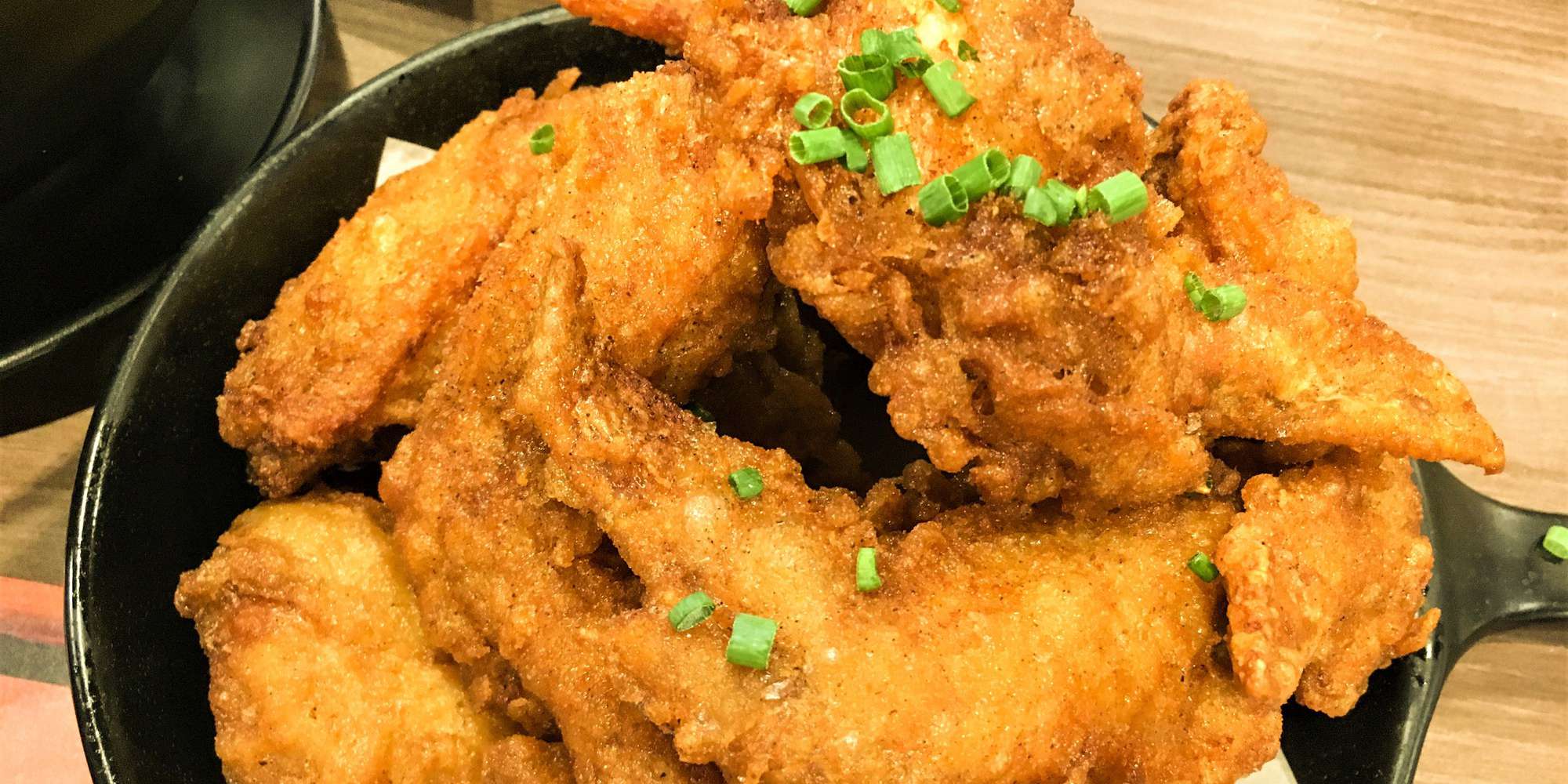 Fried Chicken with Cheesy Green Beans