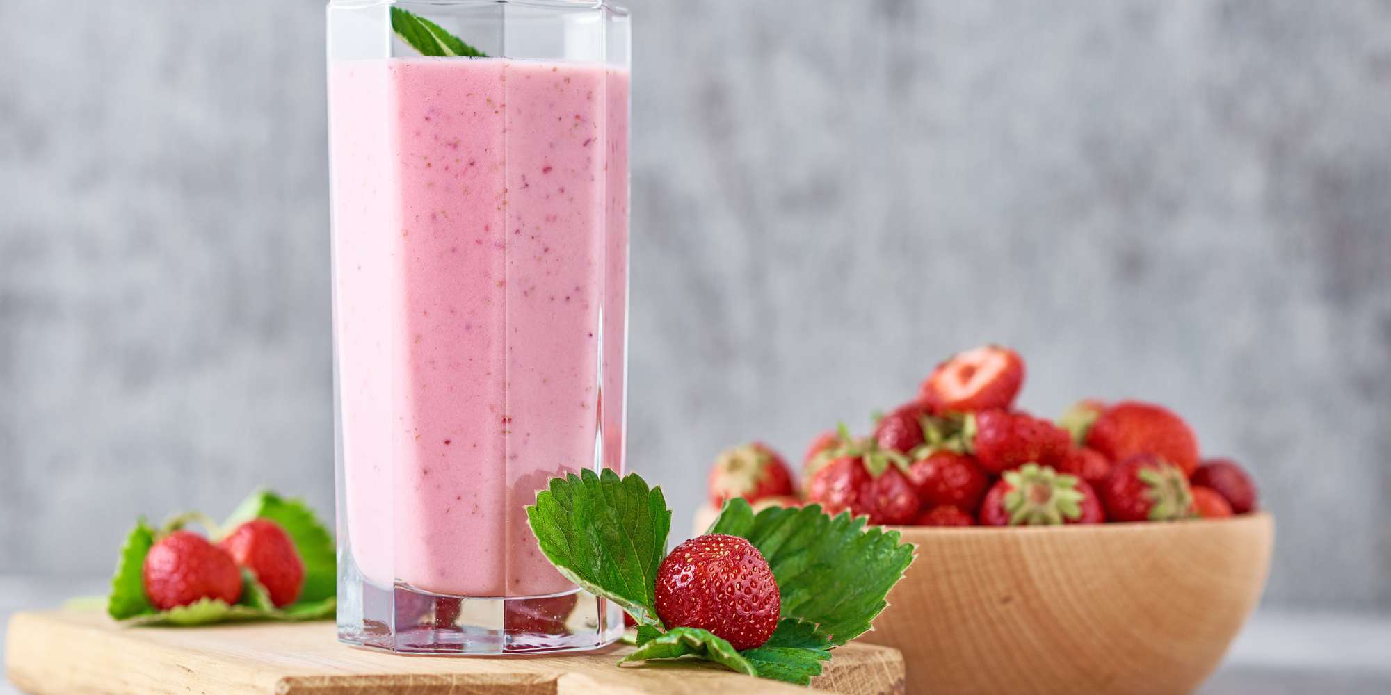Low-Carb Strawberry Smoothie
