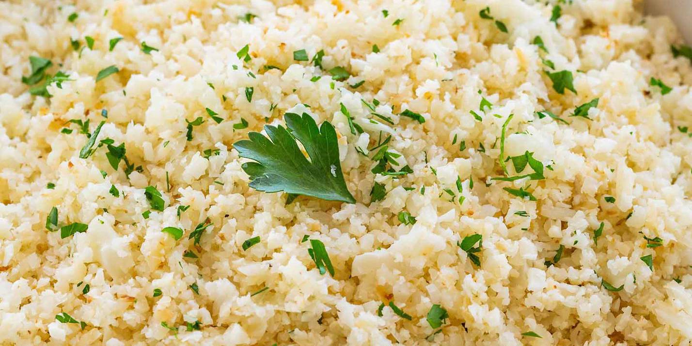 Cauliflower  'Fried Rice' - Meal Prep