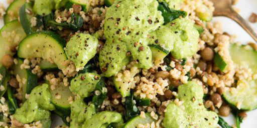 Green Powerhouse Lentil & Millet Pesto Plate