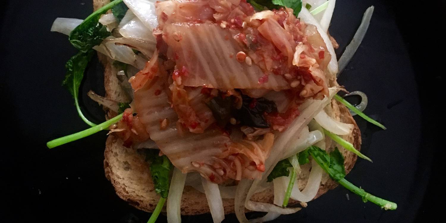 Kimchi Toast