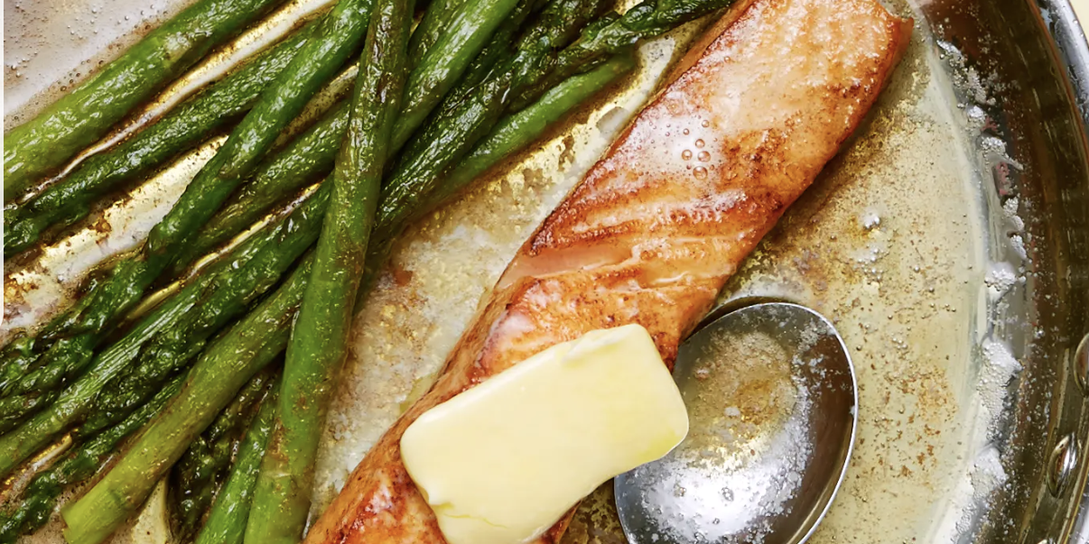 Low Carb Salmon with Asparagus