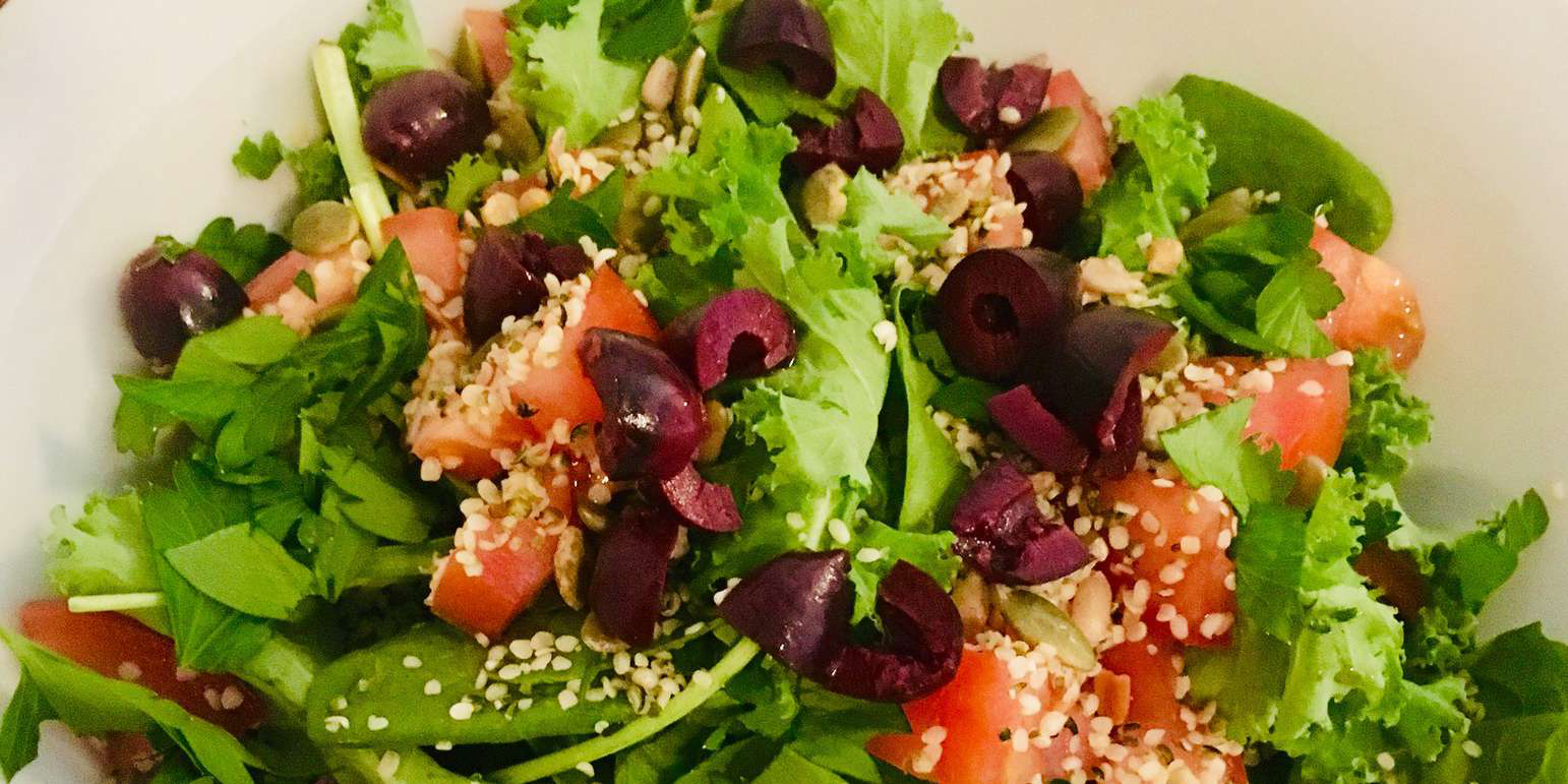 Kale Spinach Salad