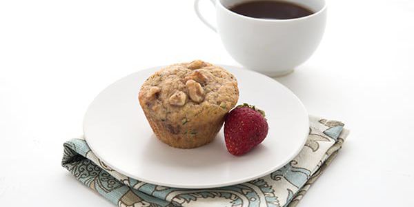 Keto Zucchini Muffins with Coconut Flour