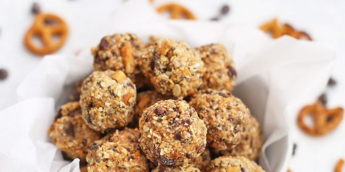 Sweet and Salty Peanut Butter Pretzel Bites