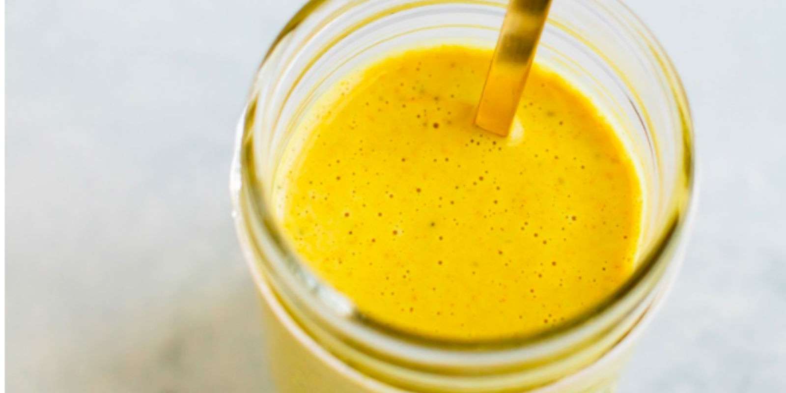 Golden Turmeric Tahini Dressing [Vegan]
