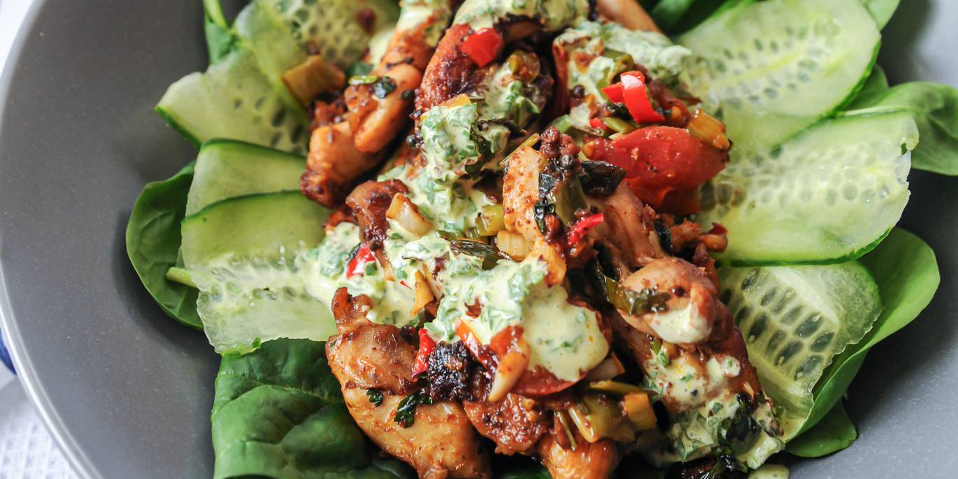 Chicken Tikka Salad