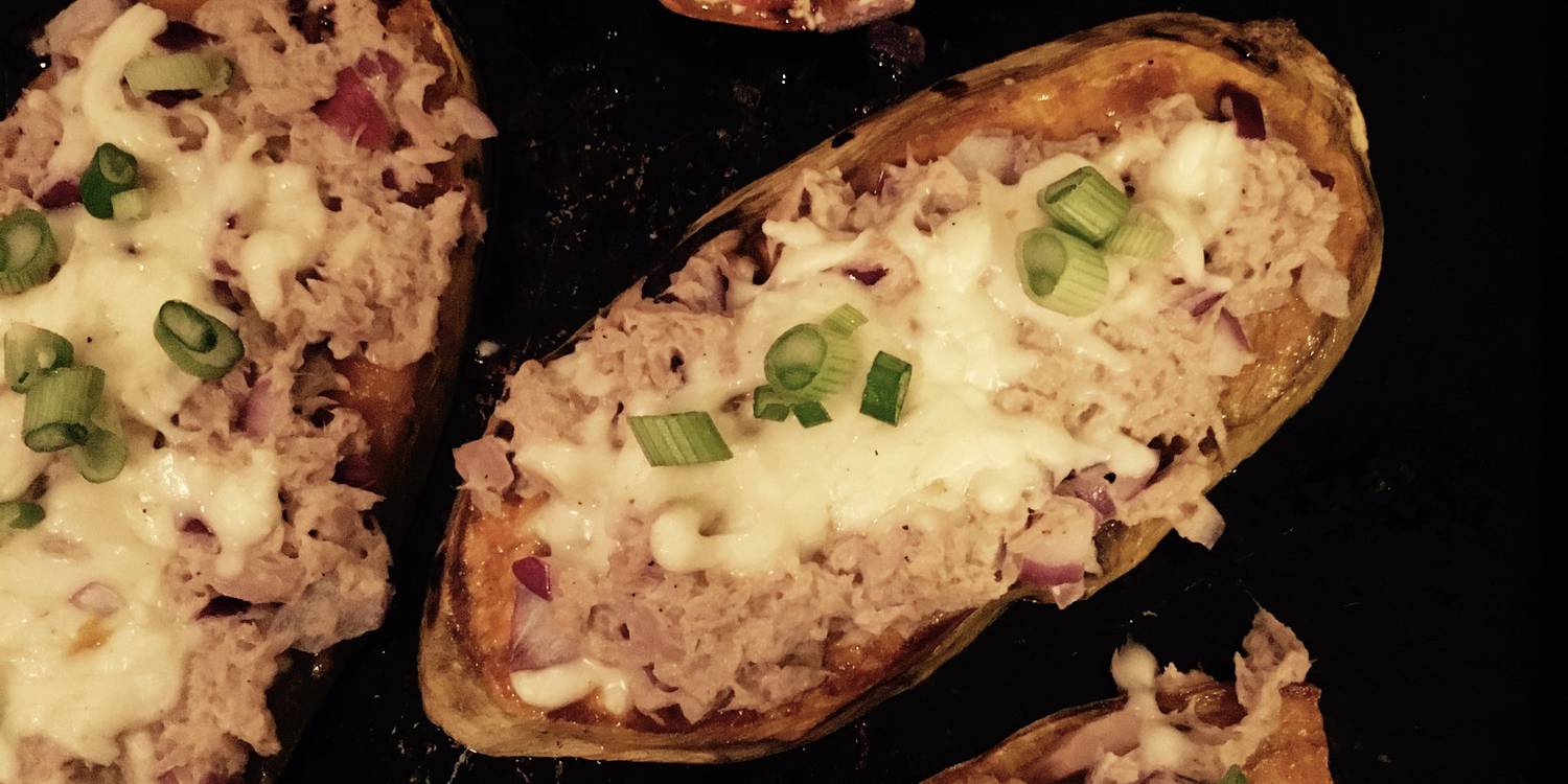 Sweet Potato Tuna Melt