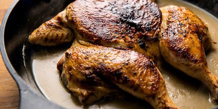 Craig Claiborne’s Smothered Chicken