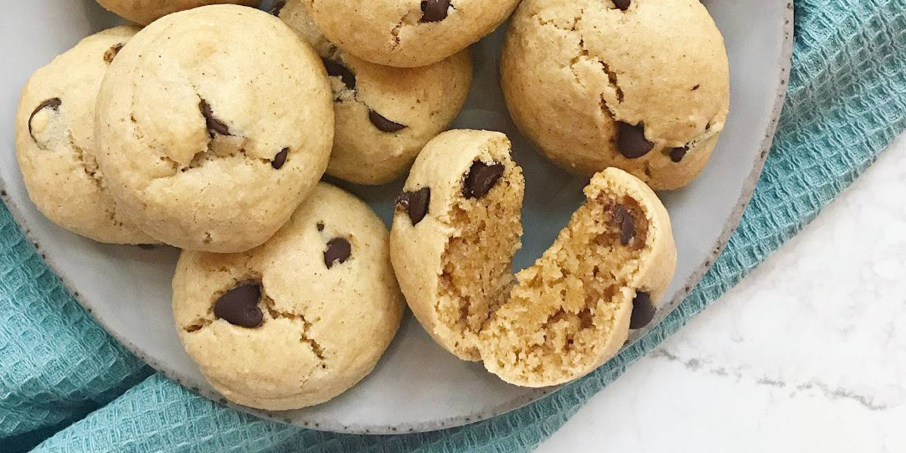 Tahini Chocolate Chip Coconut Cookies
