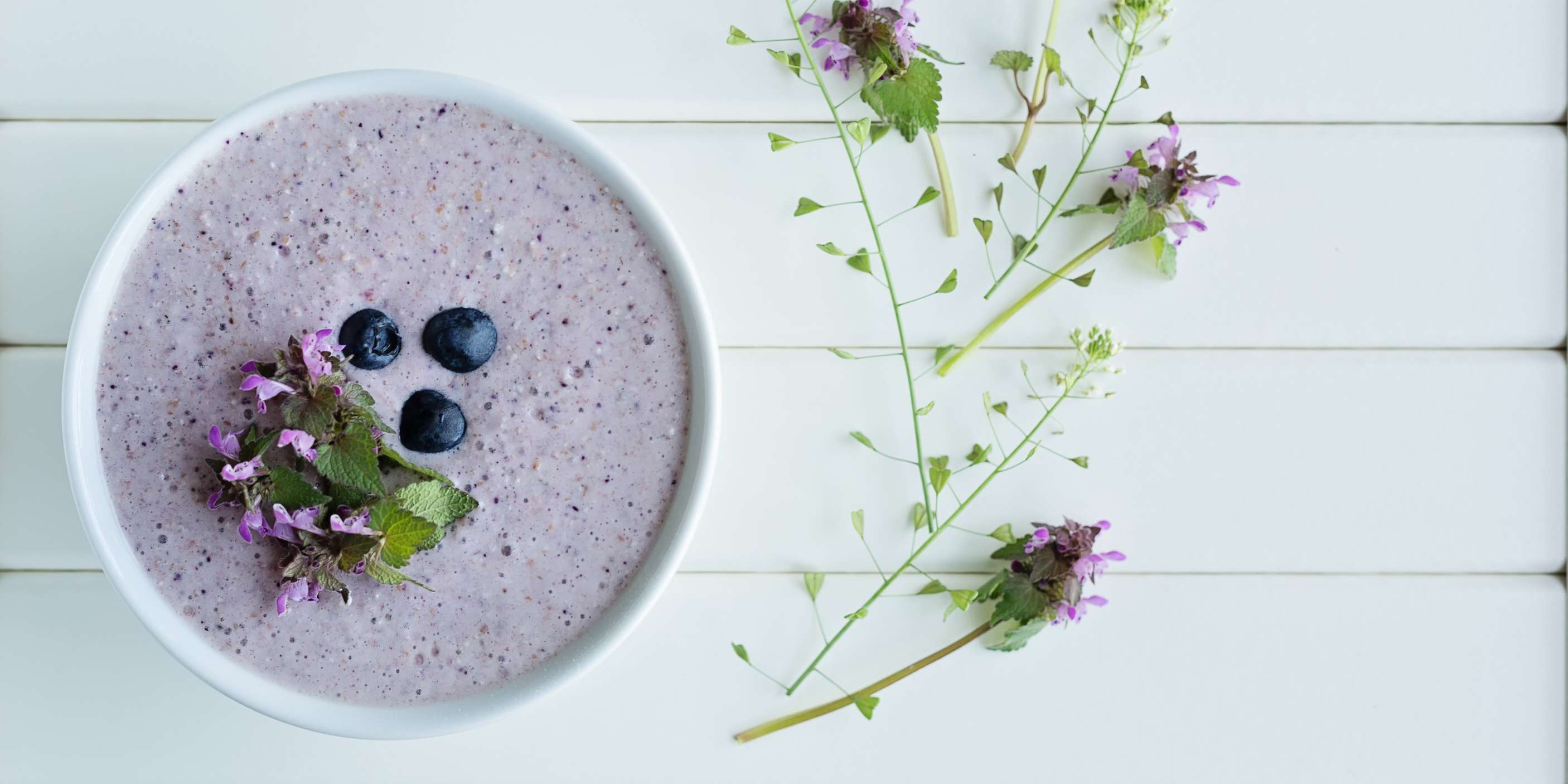 Blueberry Hemp Overnight Oats