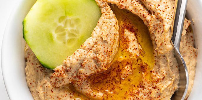 Roasted Cauliflower Hummus Recipe
