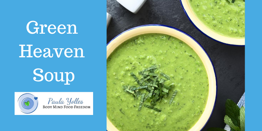 Green Heaven Soup (DF, GF, V & No Sugar Added)