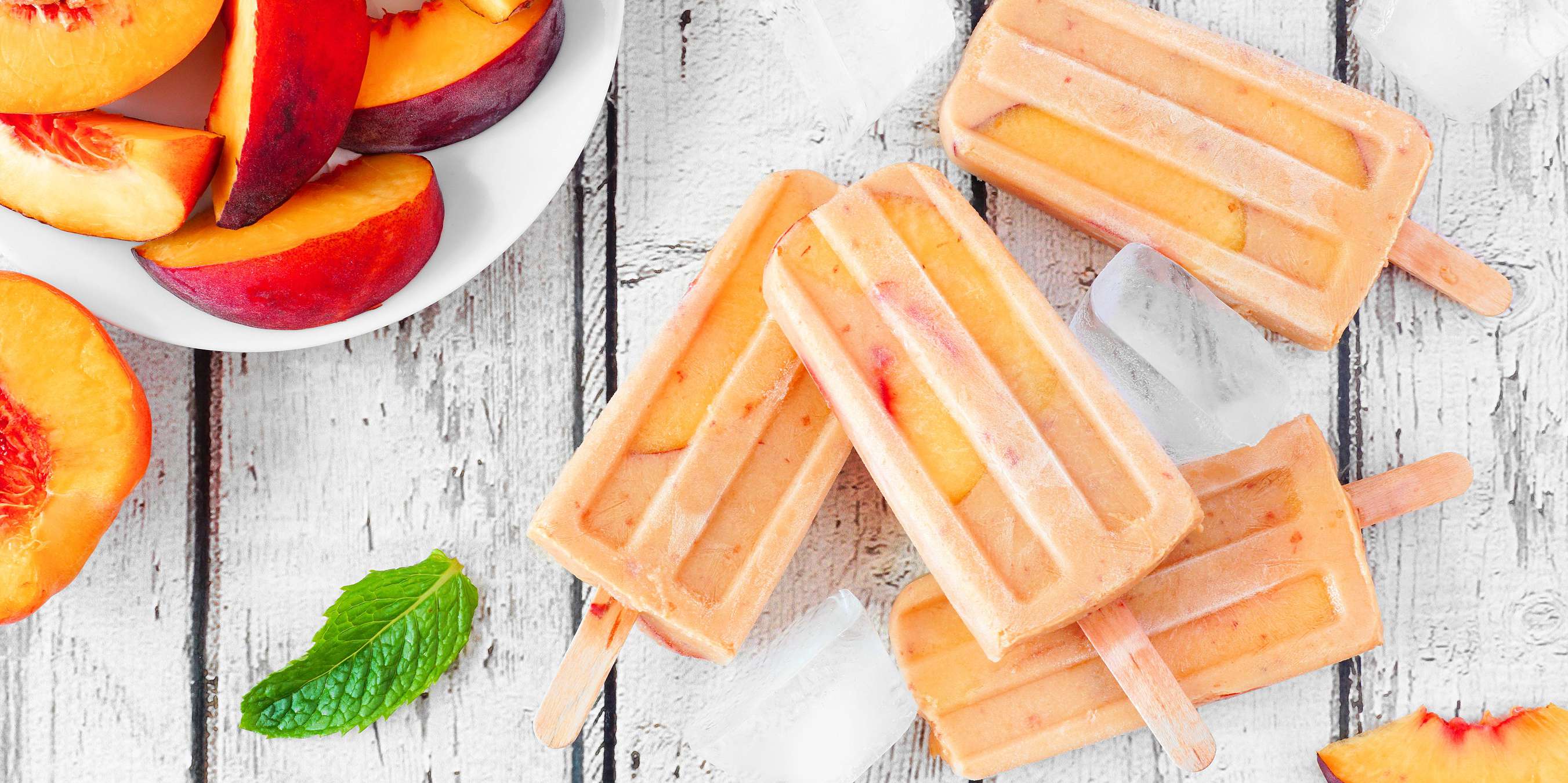 Peachy Keen Popsicles