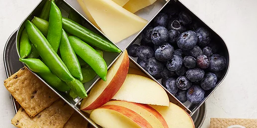 Fruit and Crackers Bento Lunch Box