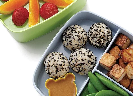 Soy-Lime Tofu & Rice Bento Lunch
