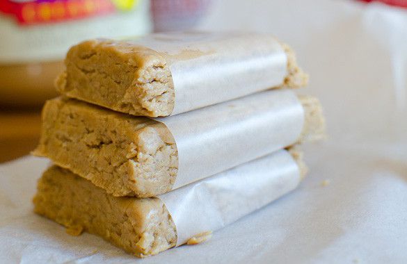 Easy Almond Butter Protein Bars