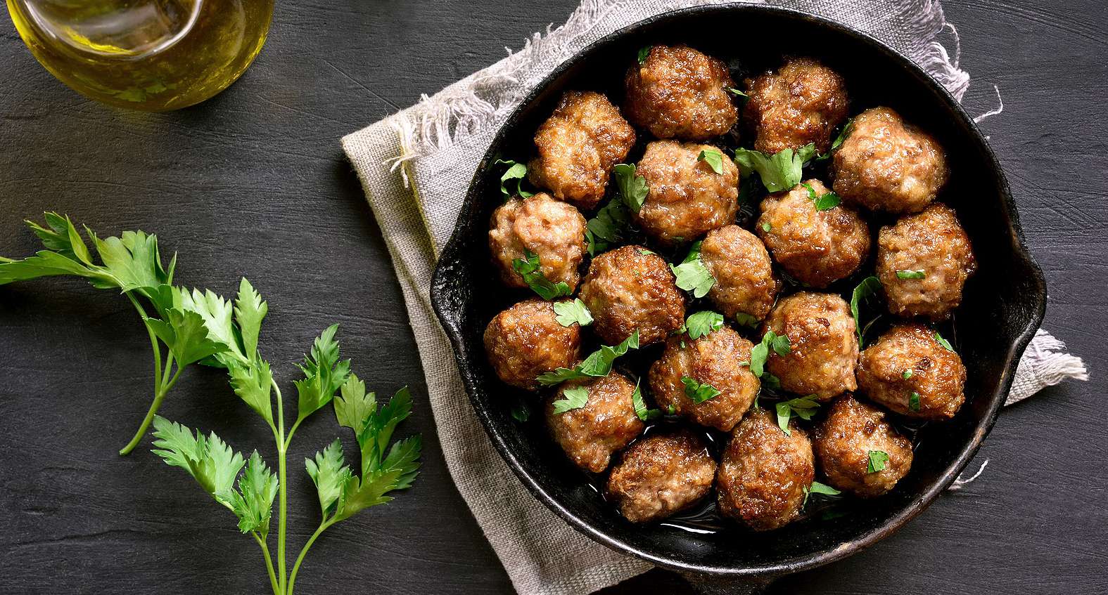 Easy Baked Meatballs