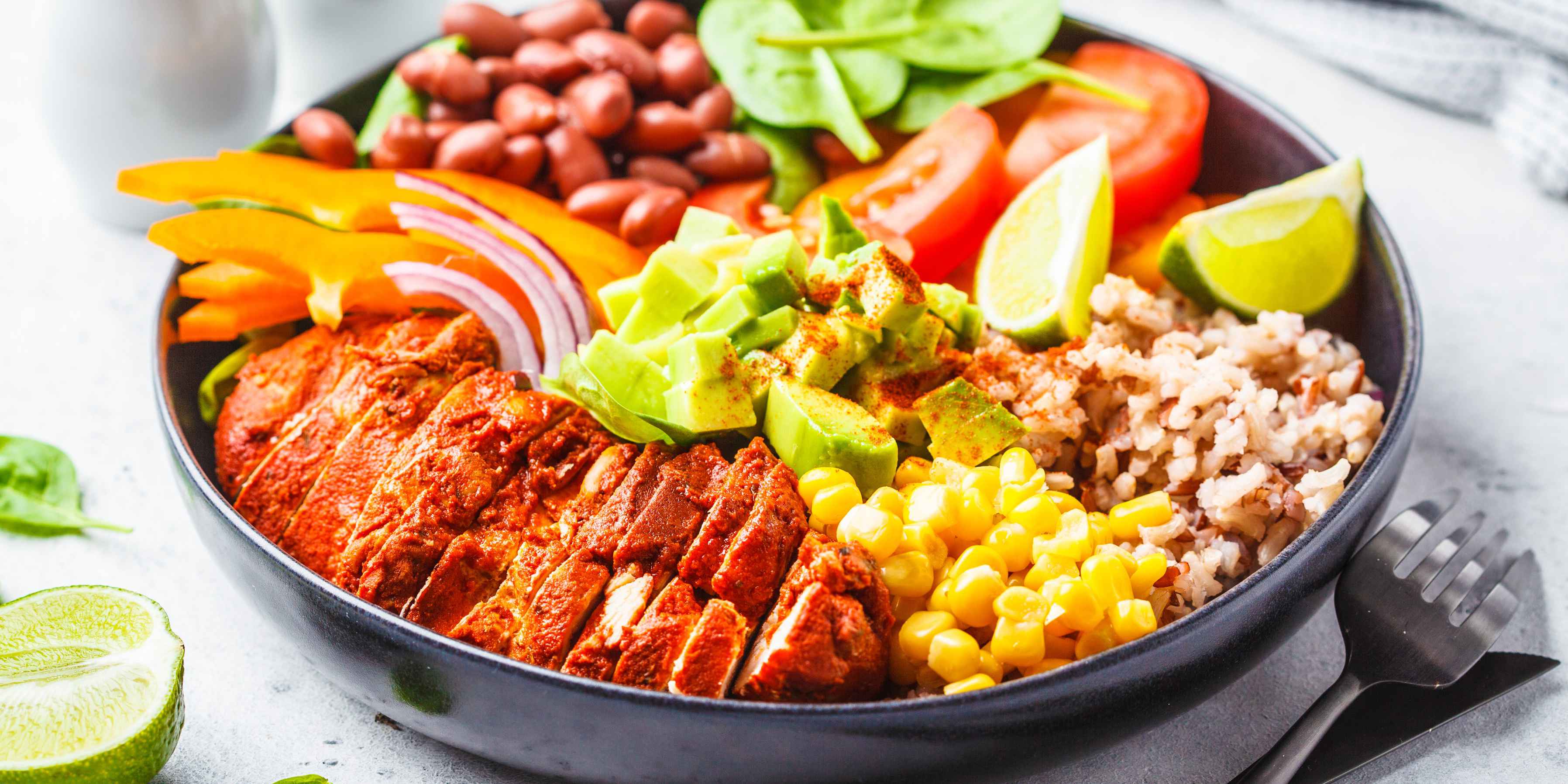 Crockpot Chicken Burrito Bowl