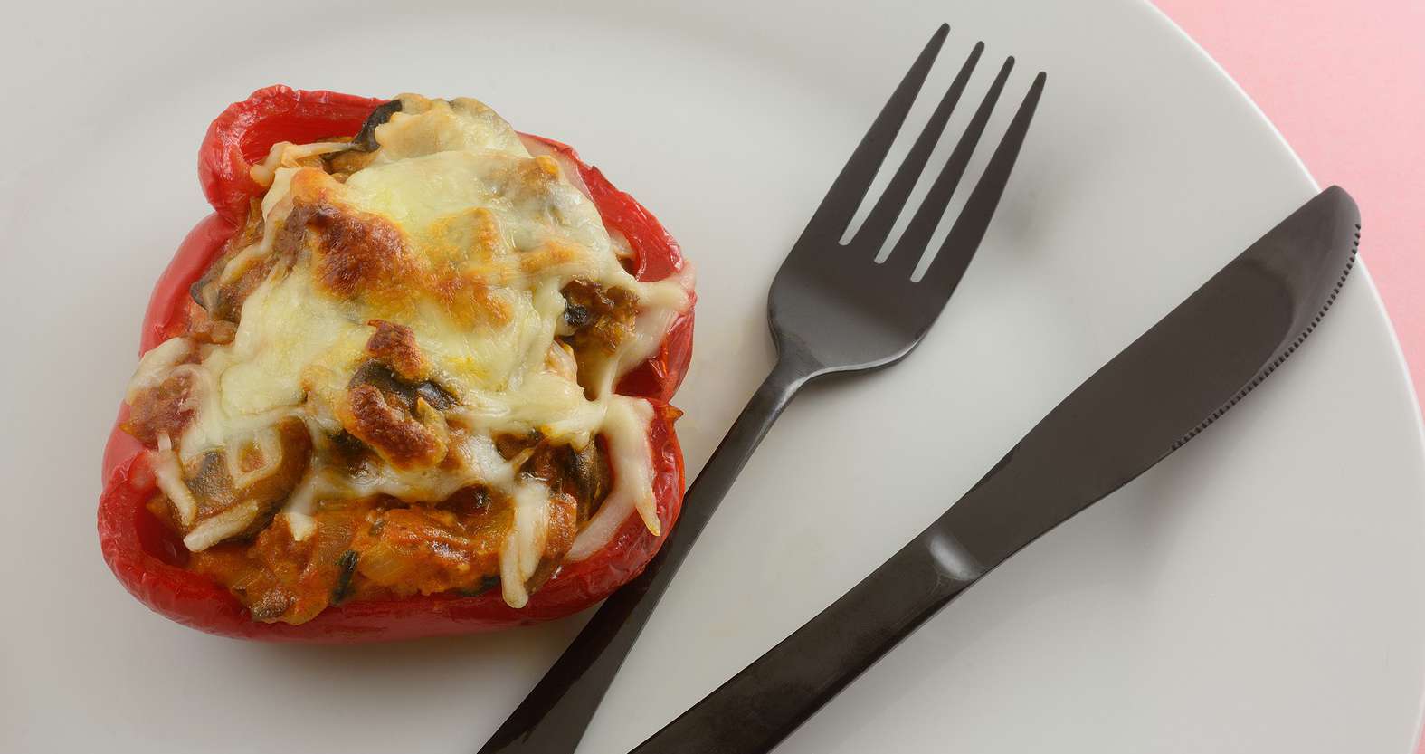 Turkey and Cheese Stuffed Peppers