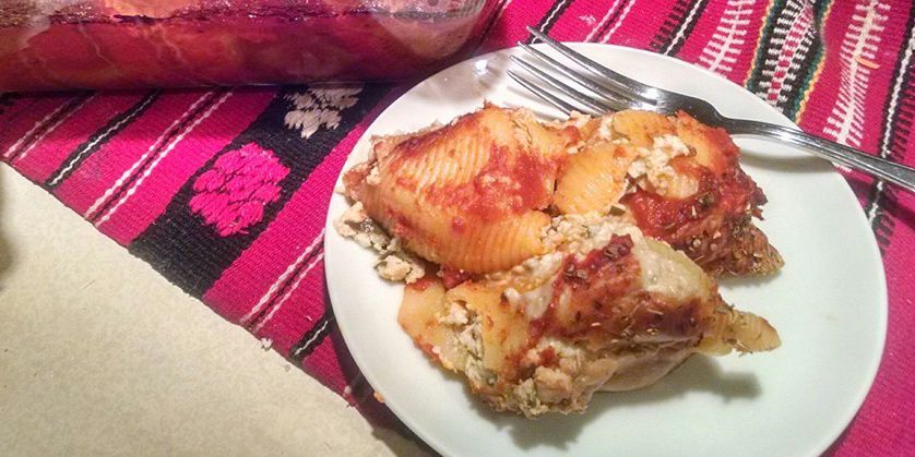 ByziMom's Lenten Stuffed Shells