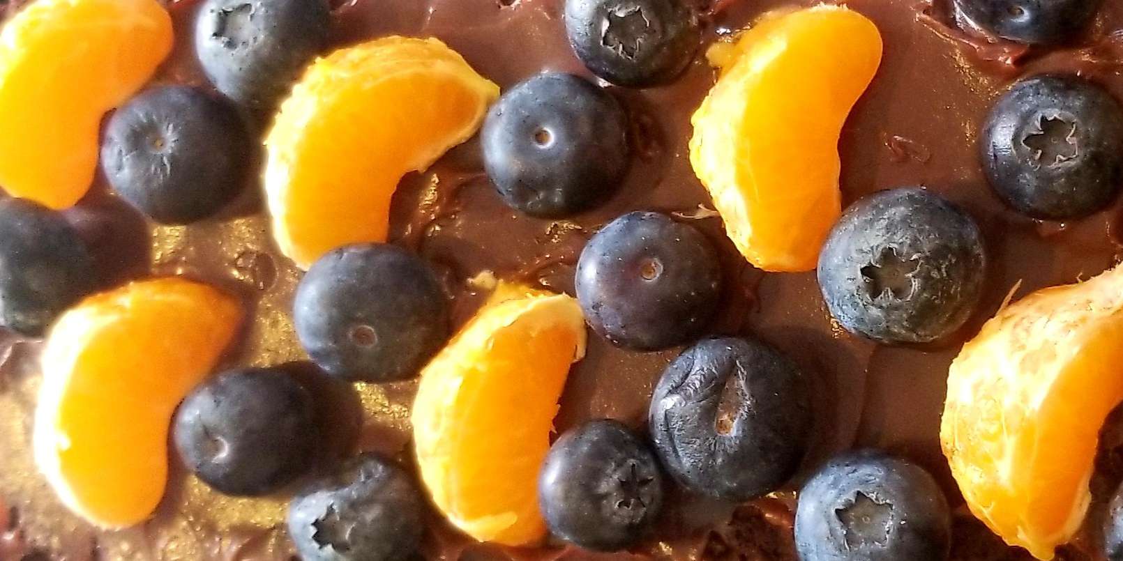 Vegan Fruit Brownie