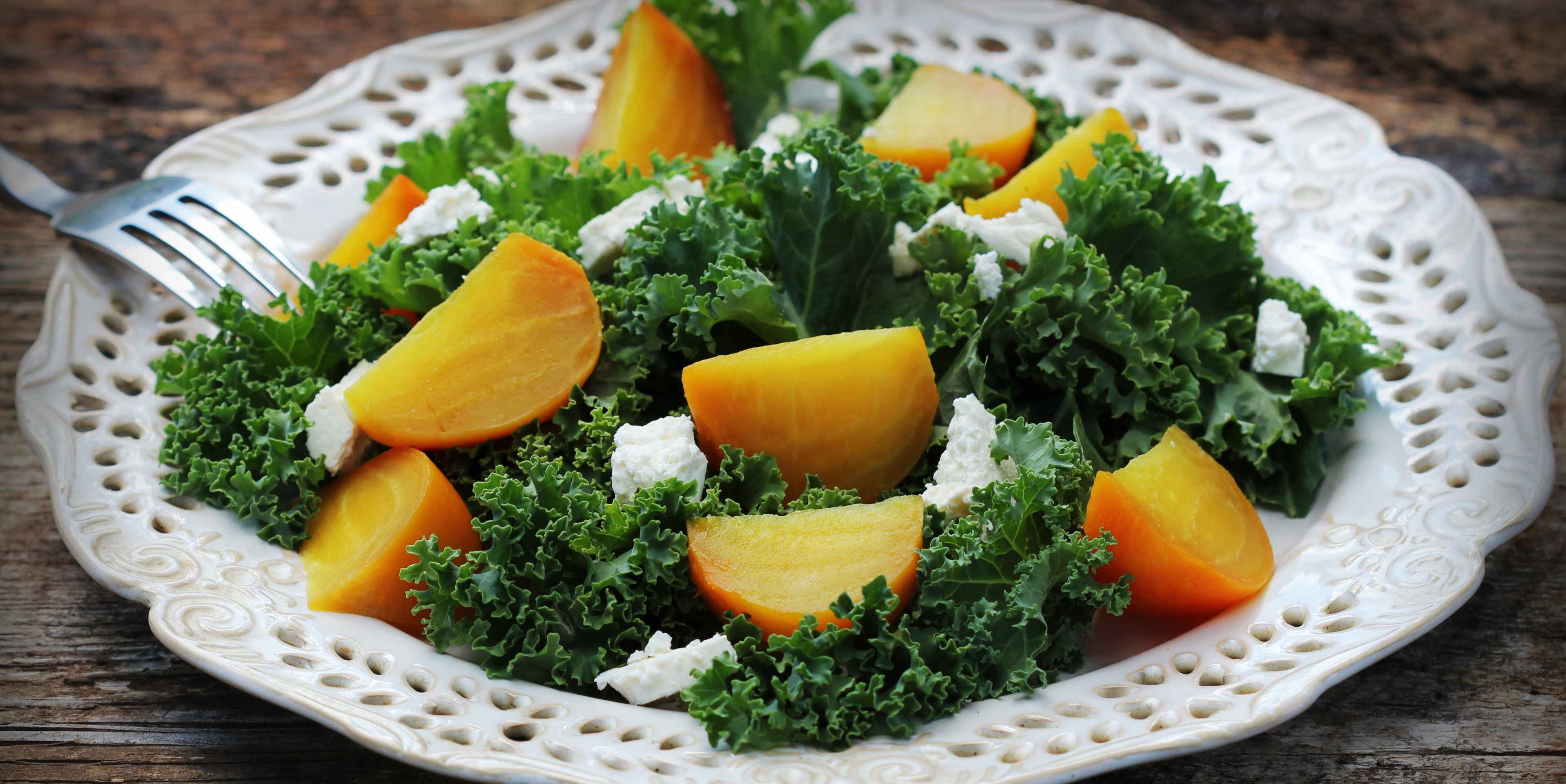 Red Kuri & Beet Kale Salad