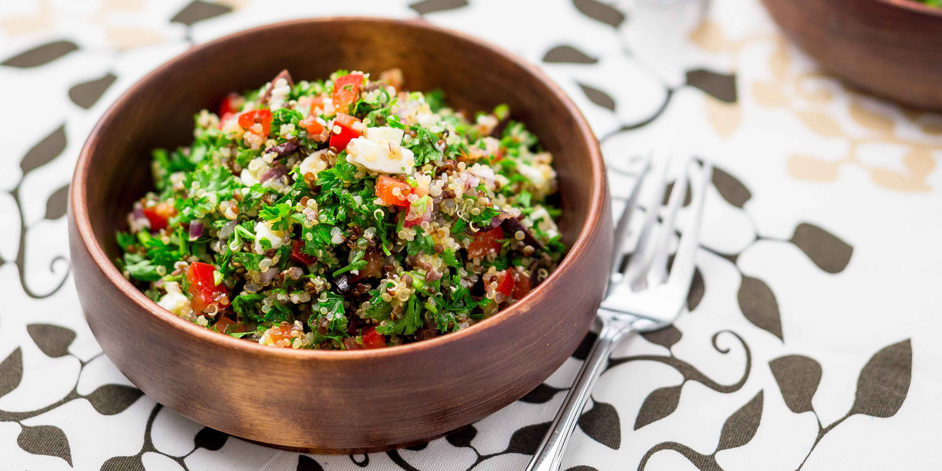 Görög quinoa egytál vega