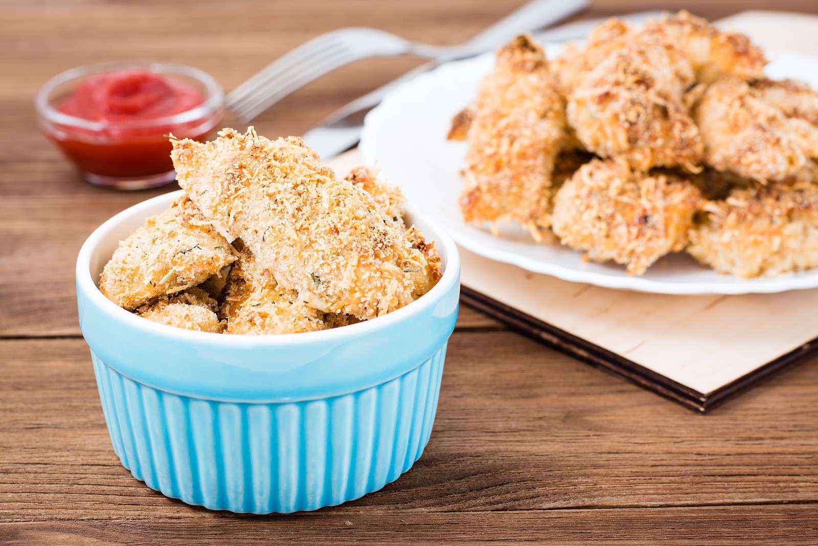 Homemade Baked Chicken Nuggets