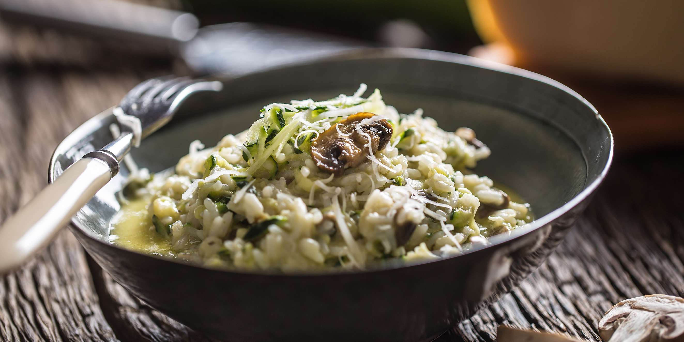 Mushroom Quinoa Risotto