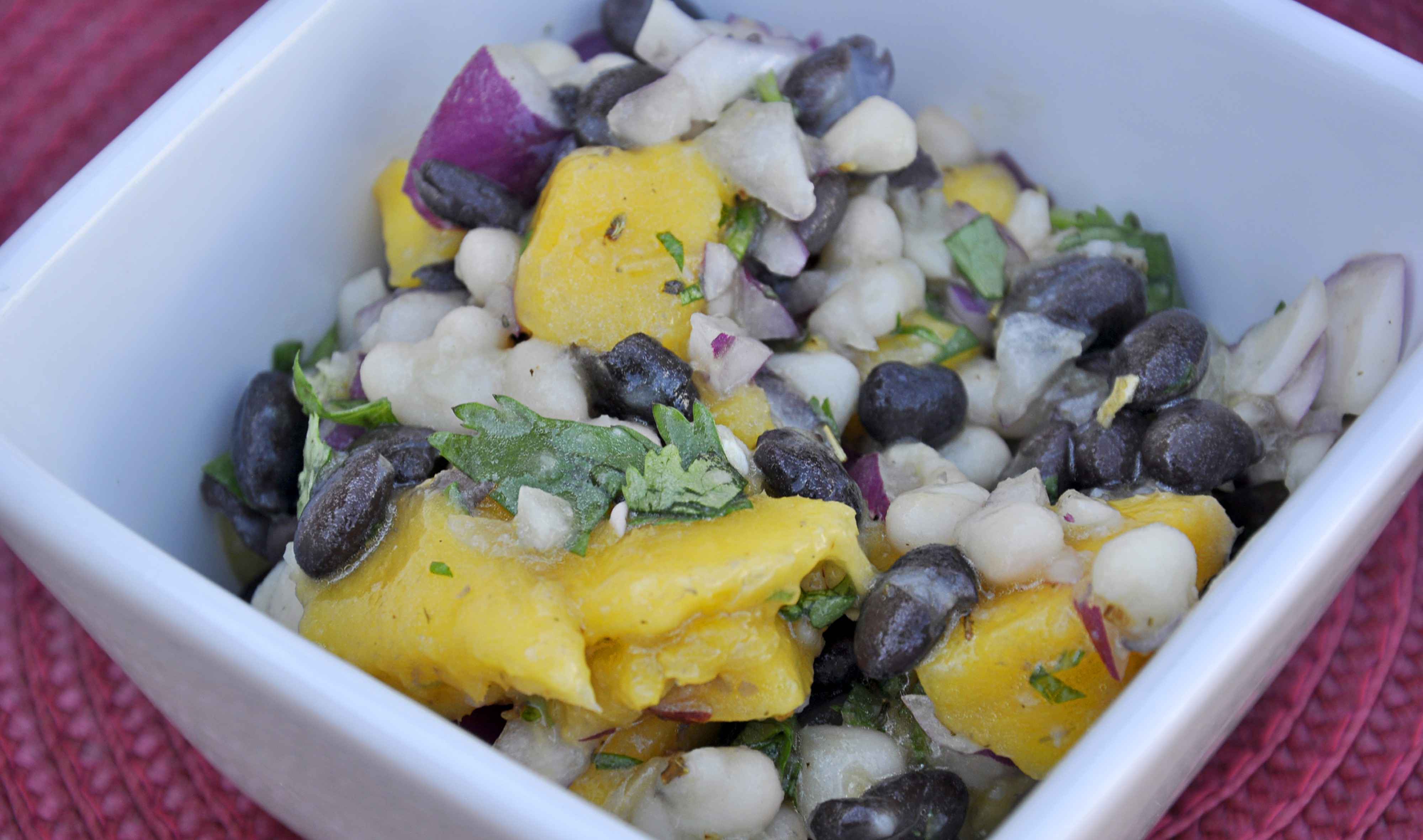 Minty Black Bean Salad