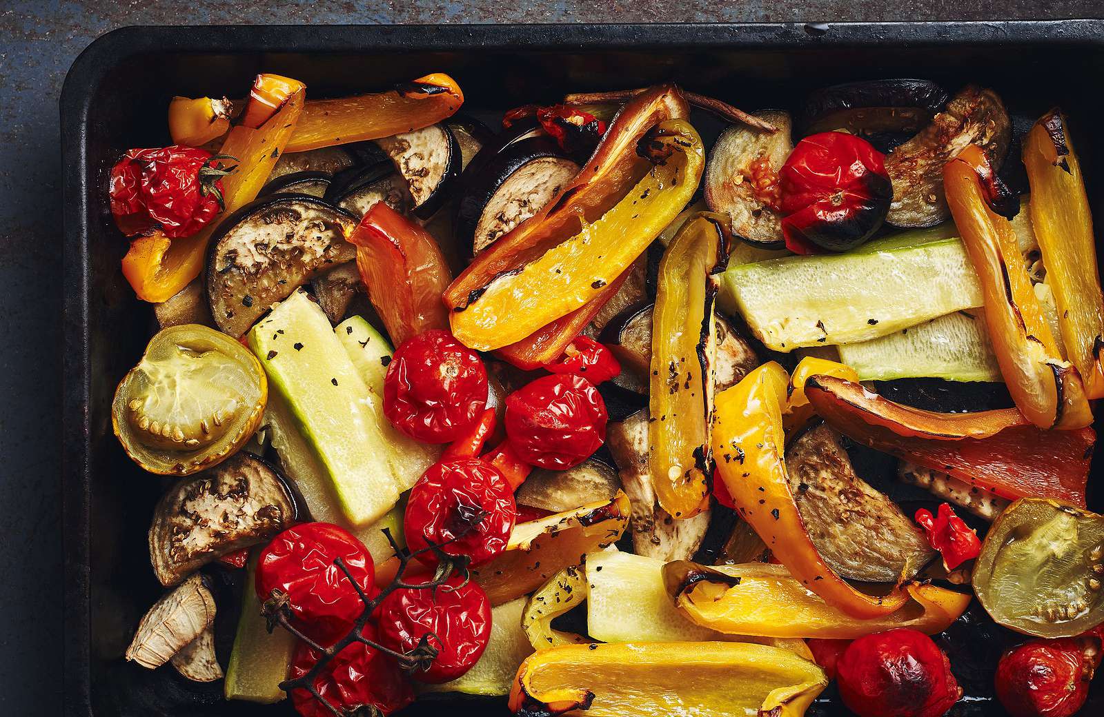 One-Pan Roasted Chicken and Veggies