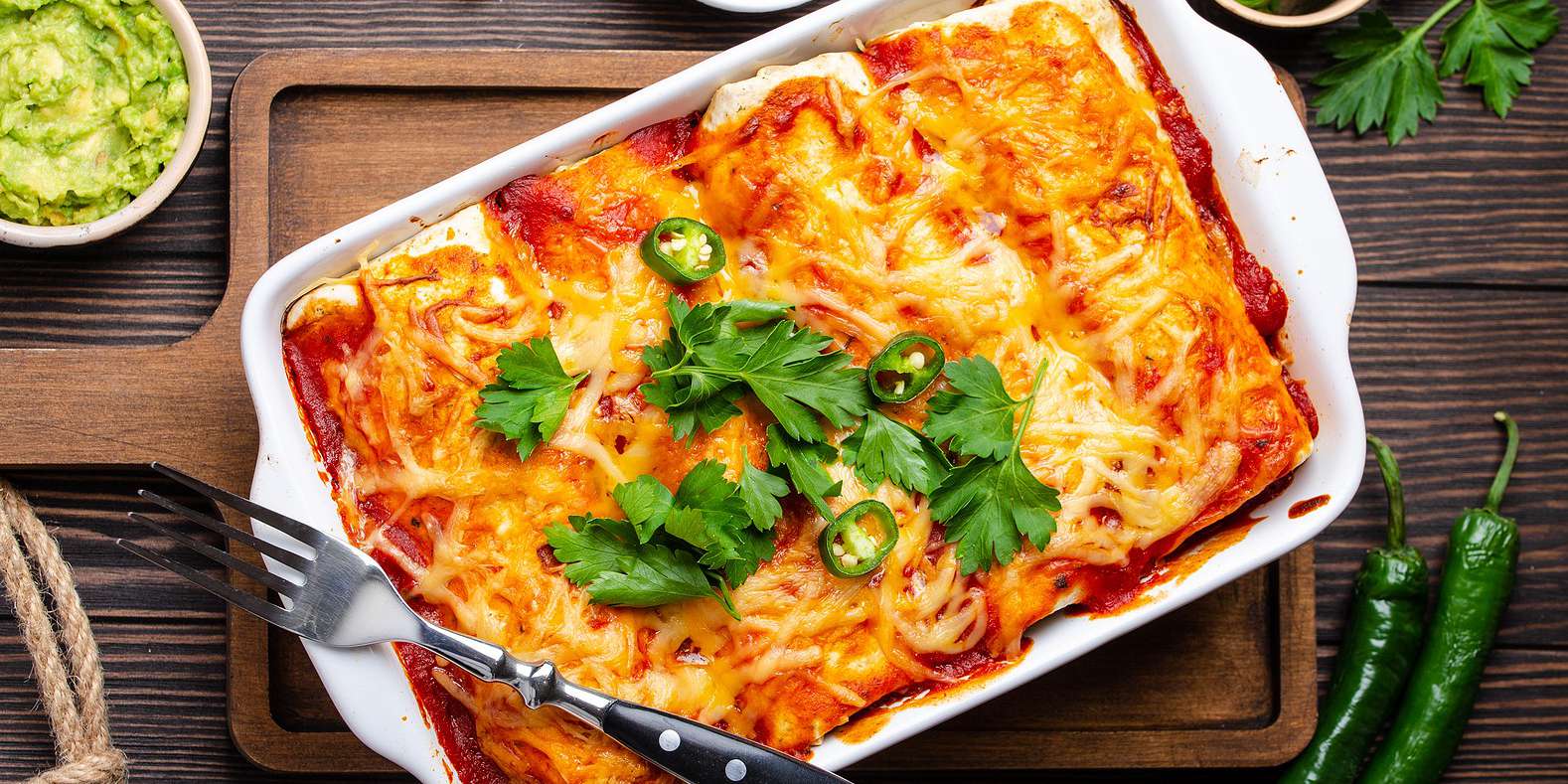 Quinoa Enchilada Casserole