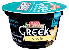 H-E-B Greek Yogurt