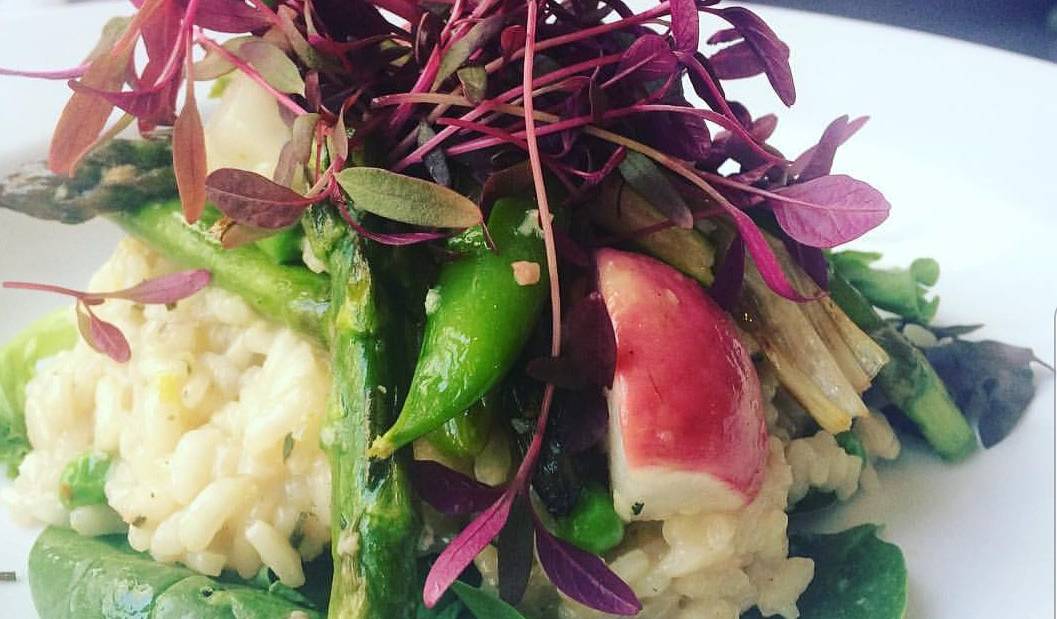 Summer vegan Risotto