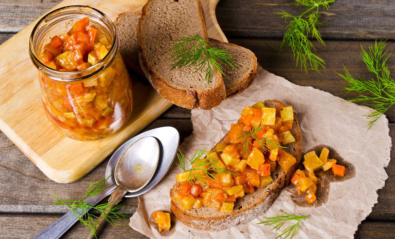 Butternut Squash Bruschetta
