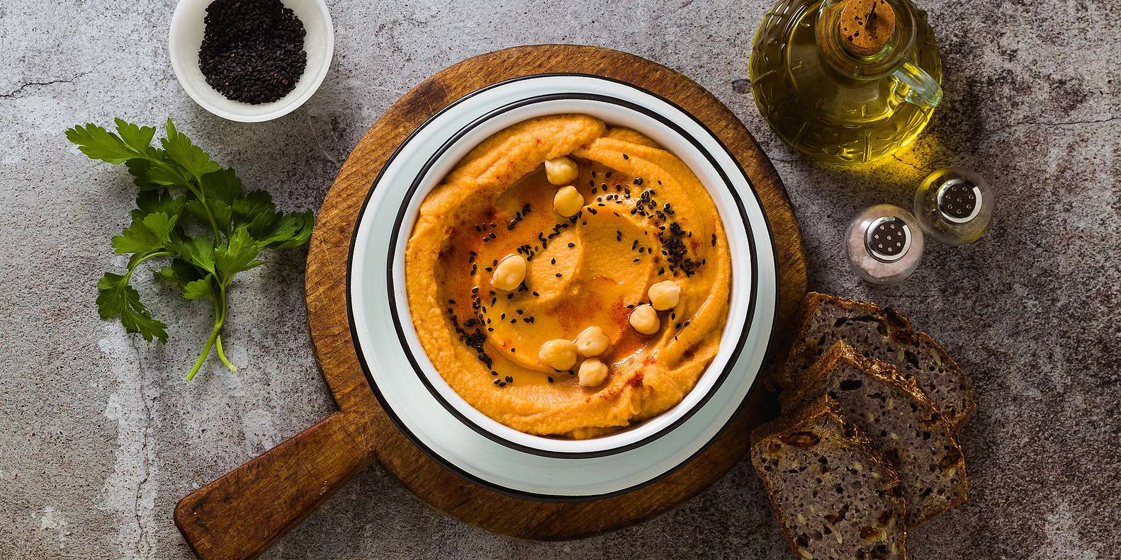 Creamy Pumpkin Hummus