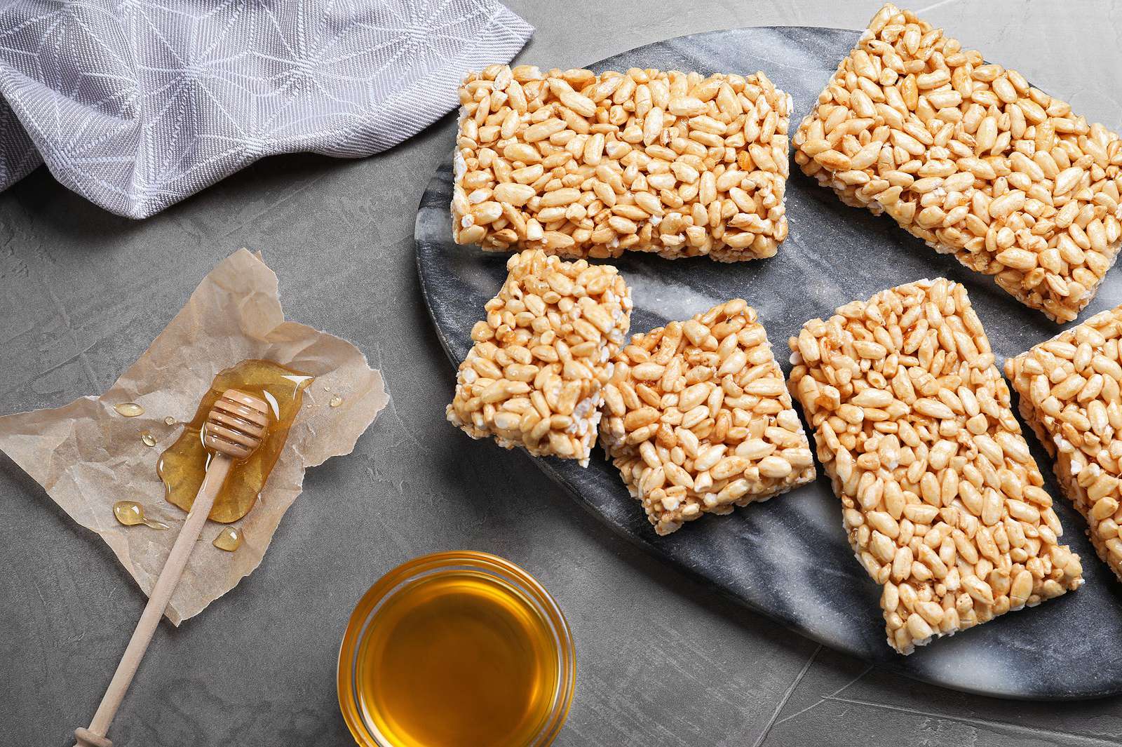 Gingerbread Rice Krispie Treats