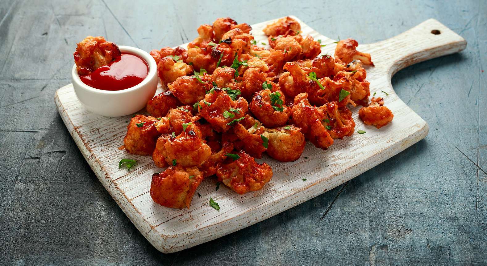 Vegan Nashville Hot Cauliflower Wings