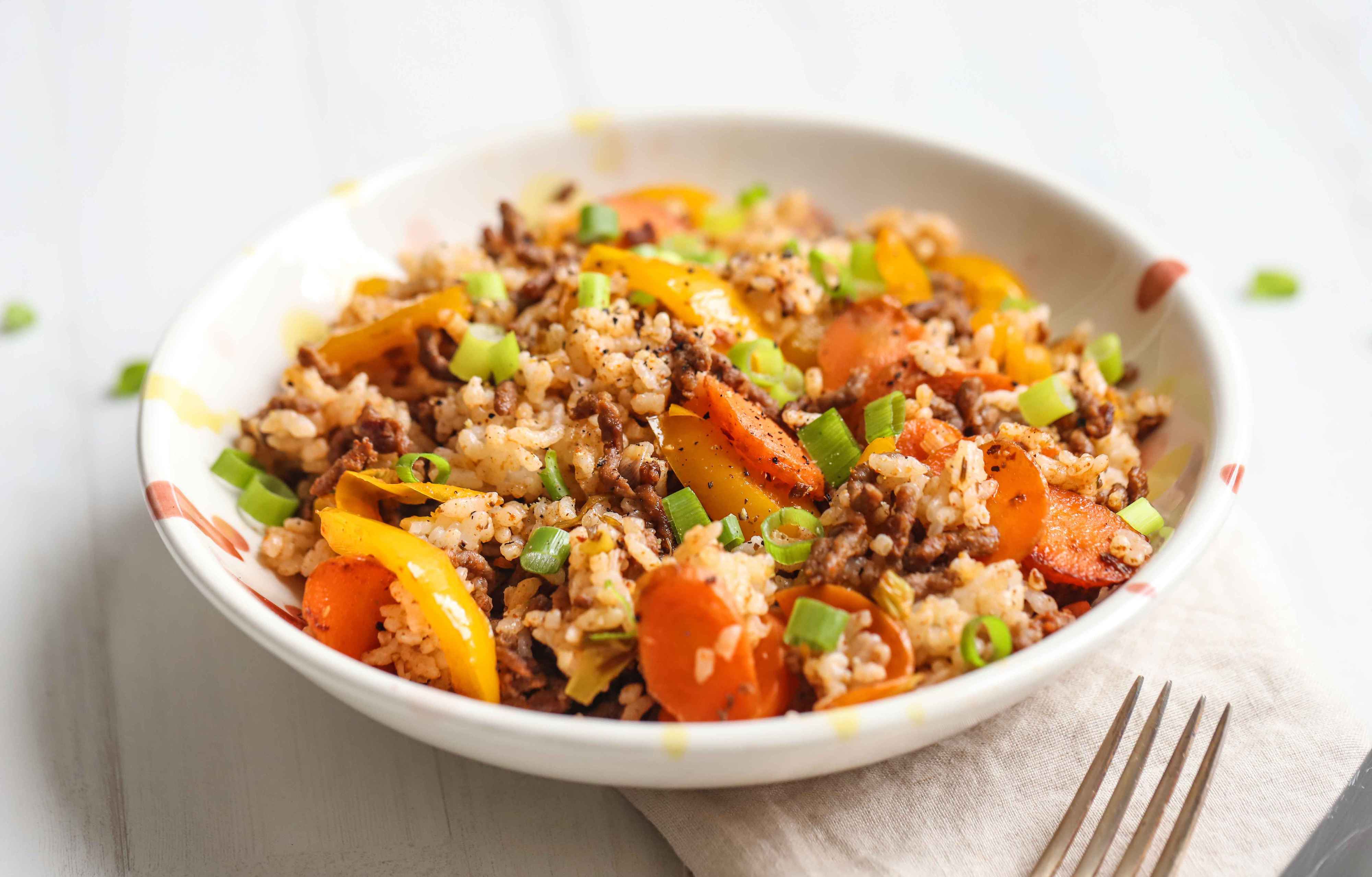 Cajun Beef & Veg Rice