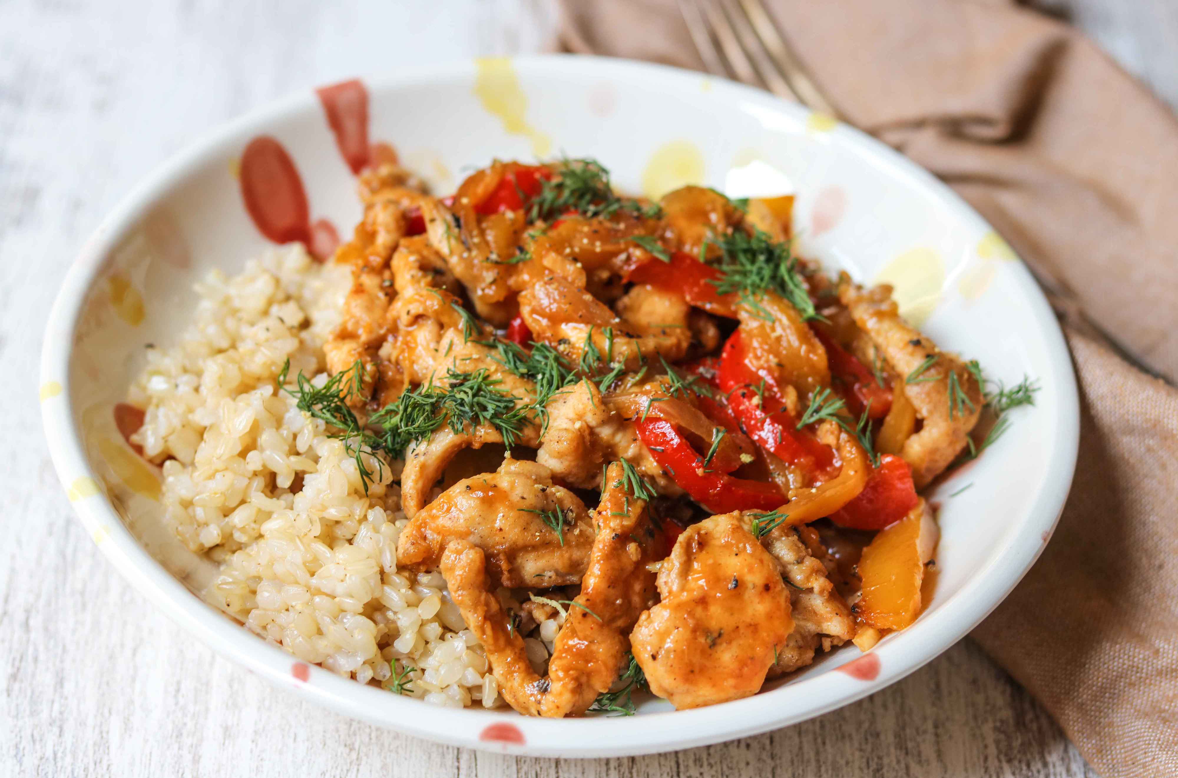 Chicken & Mango Stir Fry