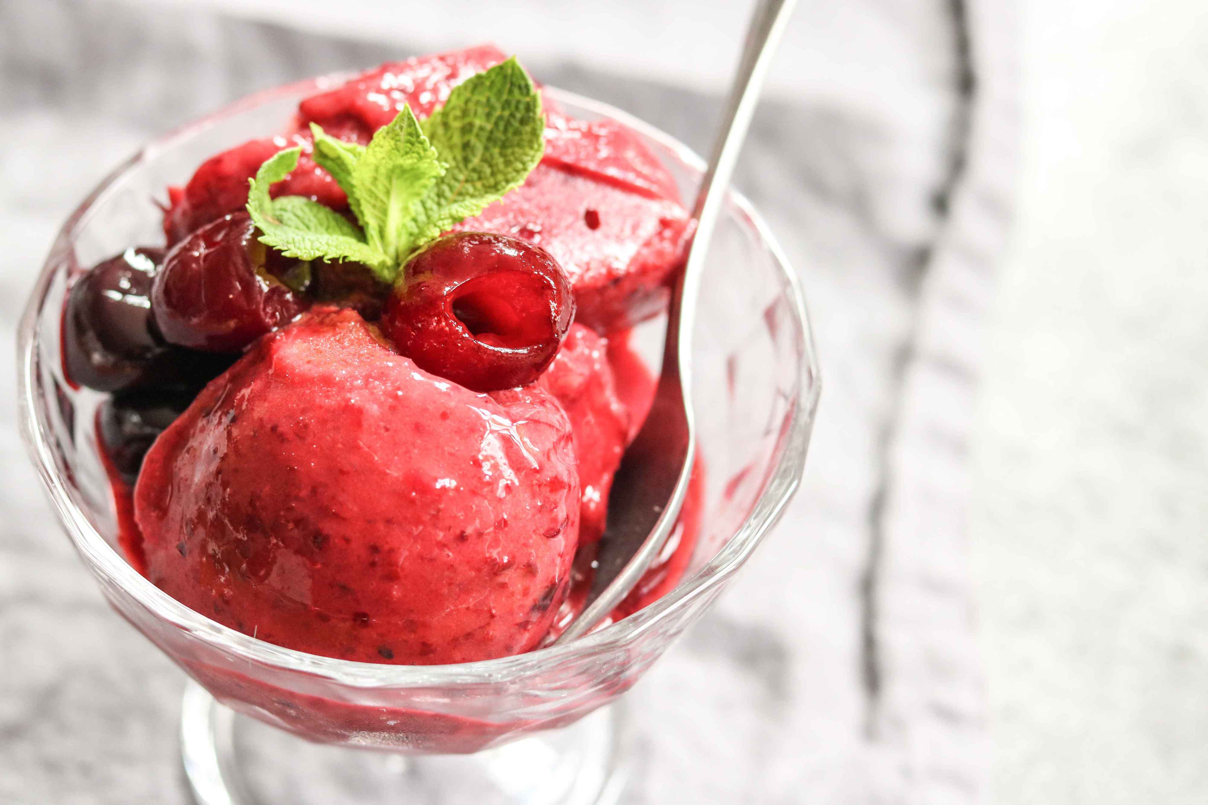Cherry sorbet store