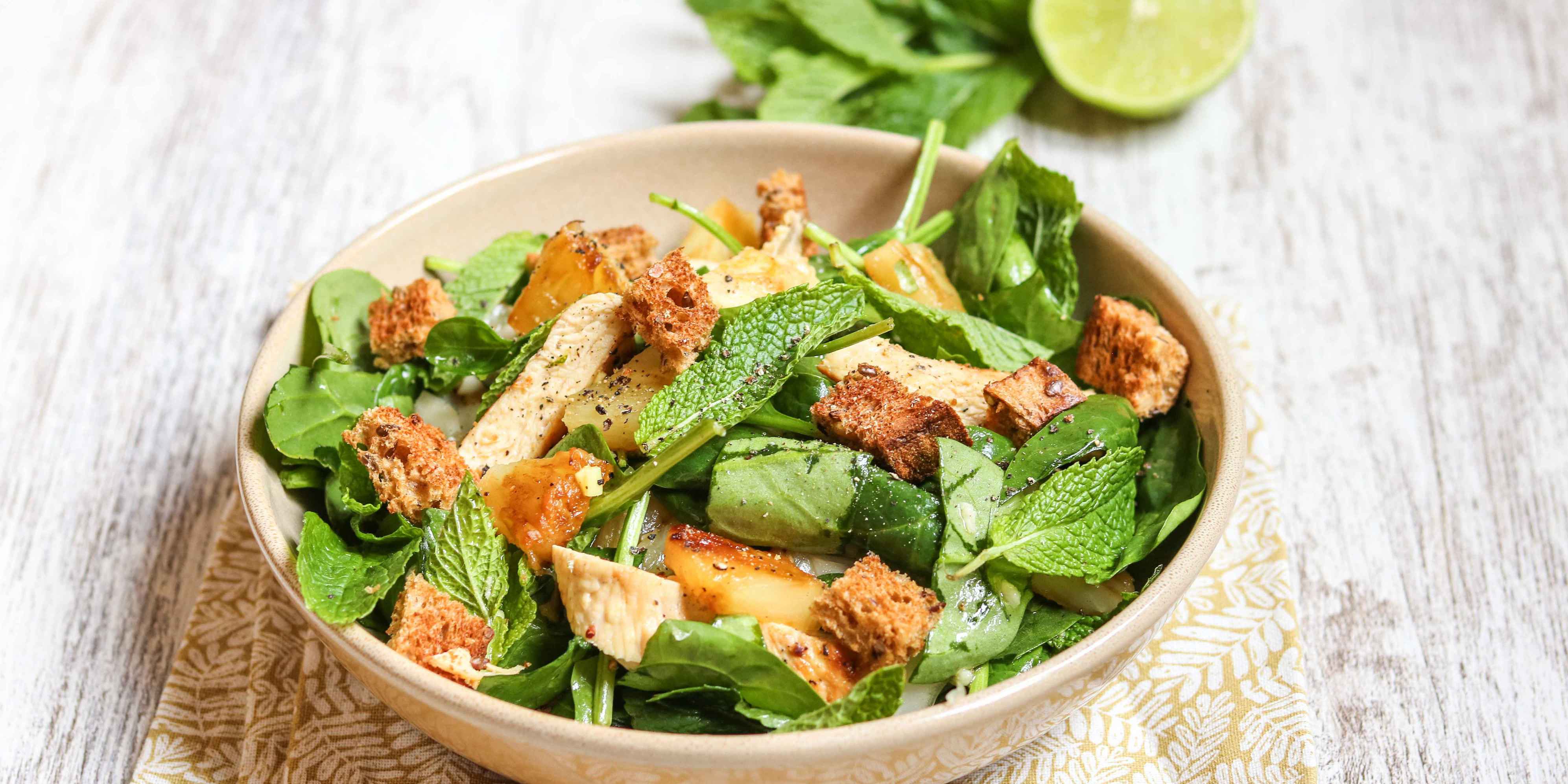 Grilled Chicken & Pineapple Salad