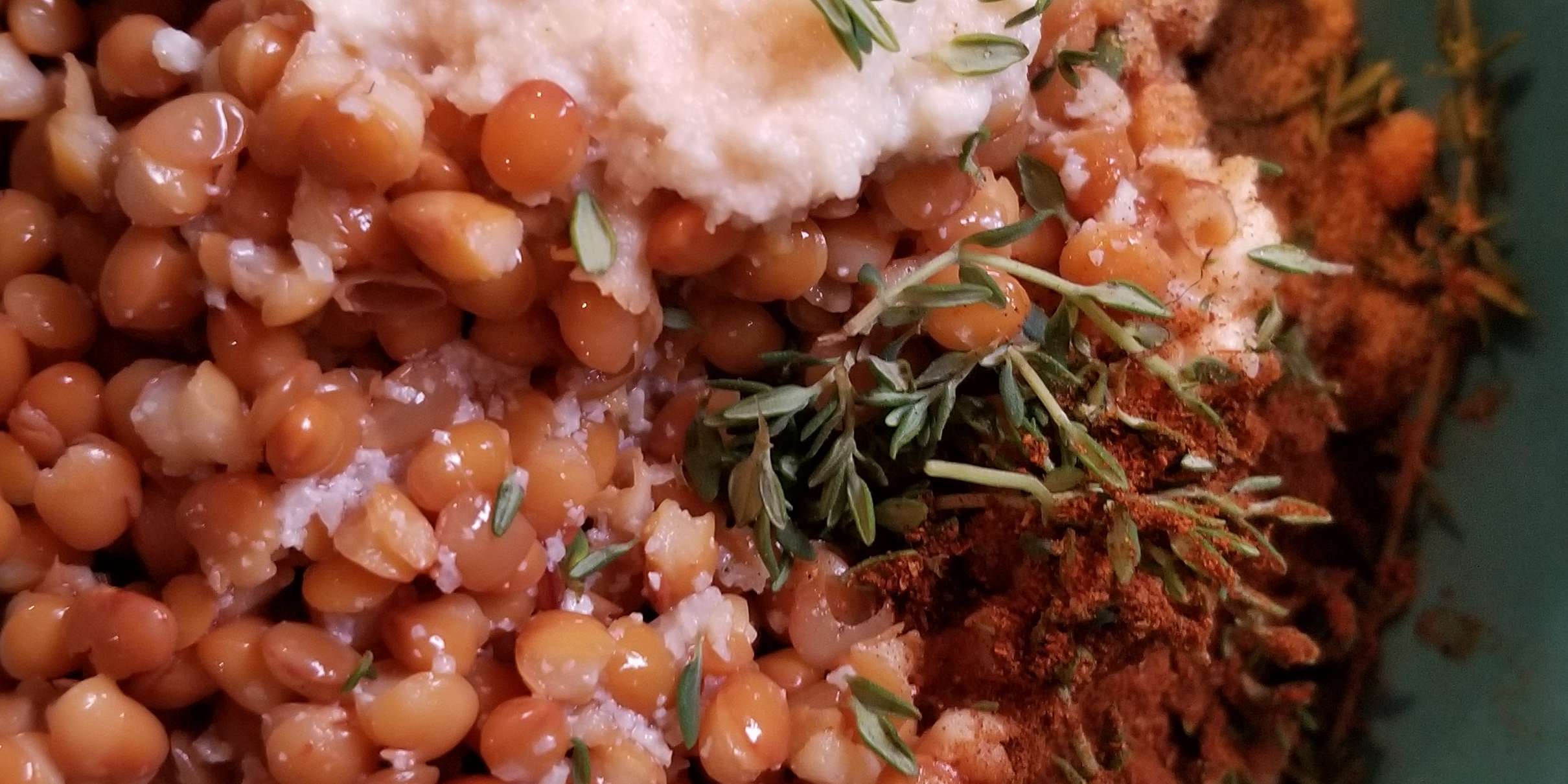 Lentil cakes